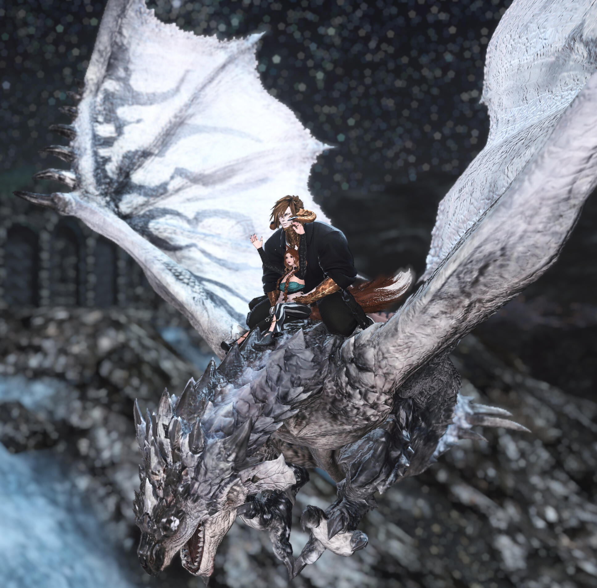 Adventuring with her love!